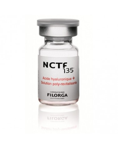 Filorga NCTF® 135 1x3ml  Medyczna Mezoterapia Anti-Aging. W komplecie: 3 rodzaje igieł, strzykawka, naklejka LOT