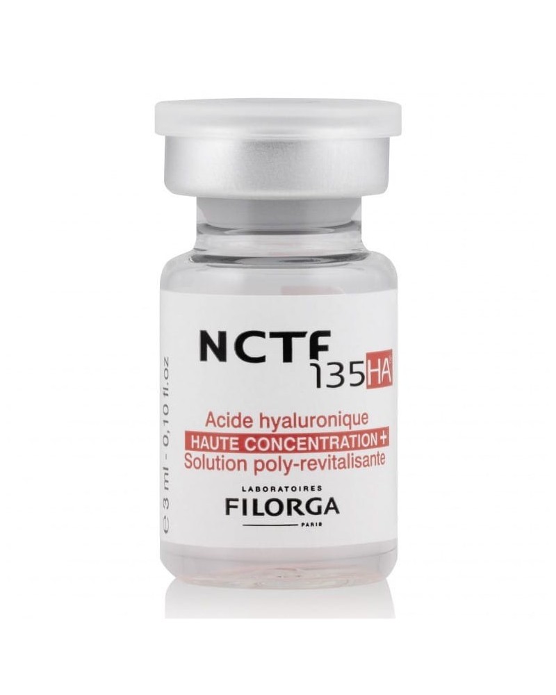 Filorga NCTF 135 HA Preparat do Mezoterapii+Kwas Hialuronowy Anti-Aging 1x3ml. W komplecie z igłami i strzykawką