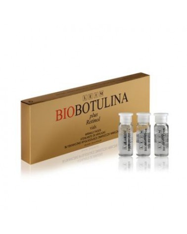 Leim Ampułki BIOBOTULINA plus Retinol 10 x4ml. Koncentrat przeciwzmarszczkowy Całe opakowanie