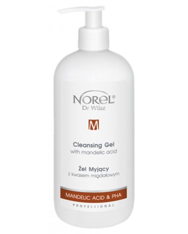 Norel Cleansing Gel with Mandelic Acid 500ml Profesjonalny Żel myjący z kwasem migdałowym