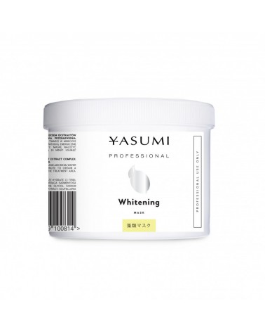 Yasumi WHITENING MASK 190g Rozjaśniająca maska algowa z witaminą C oraz kompleksem rozświetlającym