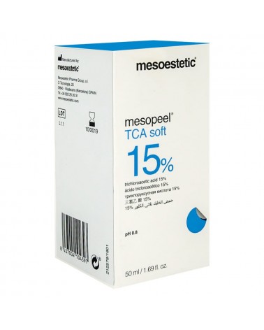 Mesoestetic Mesopeel TCA 15% - 50ml Peeling chemiczny samoneutralizujący się do rewitalizacji skóry dojrzałej