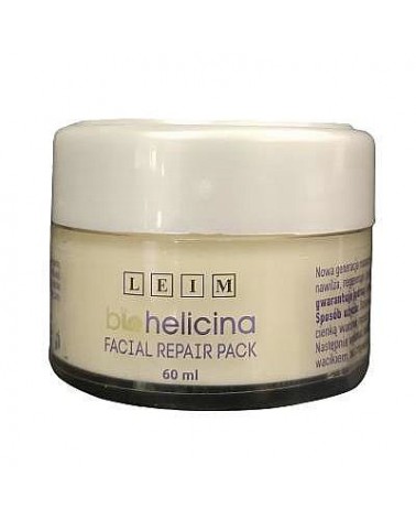 Leim Maska kremowa FACIAL REPAIR Pack rewitalizująca do masażu ze śluzem ślimaka Biohelicina  60 ml