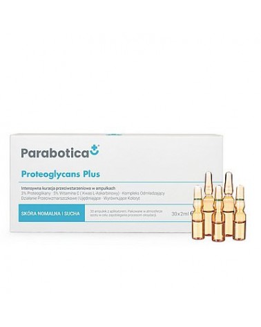Parabotica PROTEOGLYCANS Plus 1x2 ml Intensywna pielęgnacja antiaging