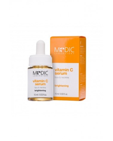 Pierre René - Medic Laboratory - Vitamin C Brightening Serum - Antyoksydacyjno-rozjaśniające serum z witaminą C 15% - 15 ml