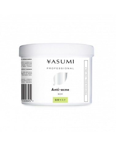 Yasumi ANTI - ACNE MASK 190g Przeciwtrądzikowa maska algowa z olejkiem z drzewa herbacianego