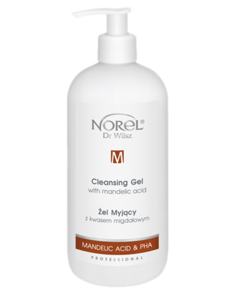 Norel Cleansing Gel with Mandelic Acid 500ml Profesjonalny Żel myjący z kwasem migdałowym