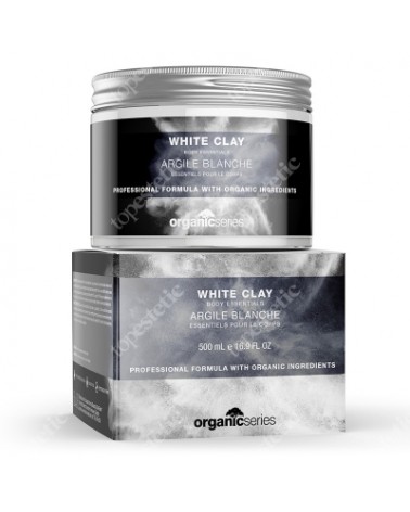 Organic Series Glinka Biała/White Clay 500ml Silnie regeneruje i łagodzi