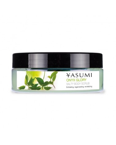 Yasumi ONYX GLORY 220ml Solny peeling do ciała o zapachu zielonej herbaty