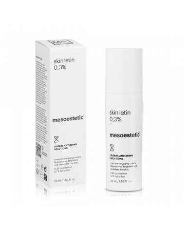 Mesoestetic Skinretin 0,3% Cream antiaging 50ml Czysty retinol plus Bakuchiol