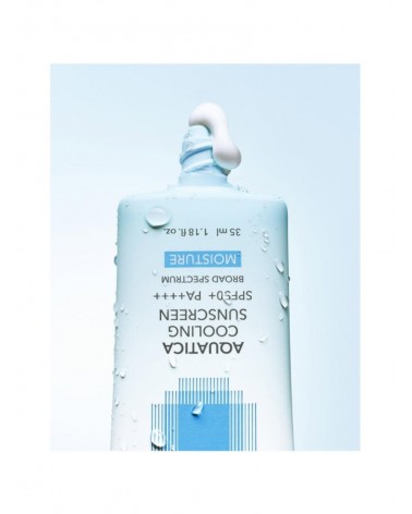 Cell Fusion C AQUATICA COOLING Sunscreen SPF50+ PA++++ 2x35ml Krem chłodząco-nawilżający SPF50+ (UVA, UVB, HEV)